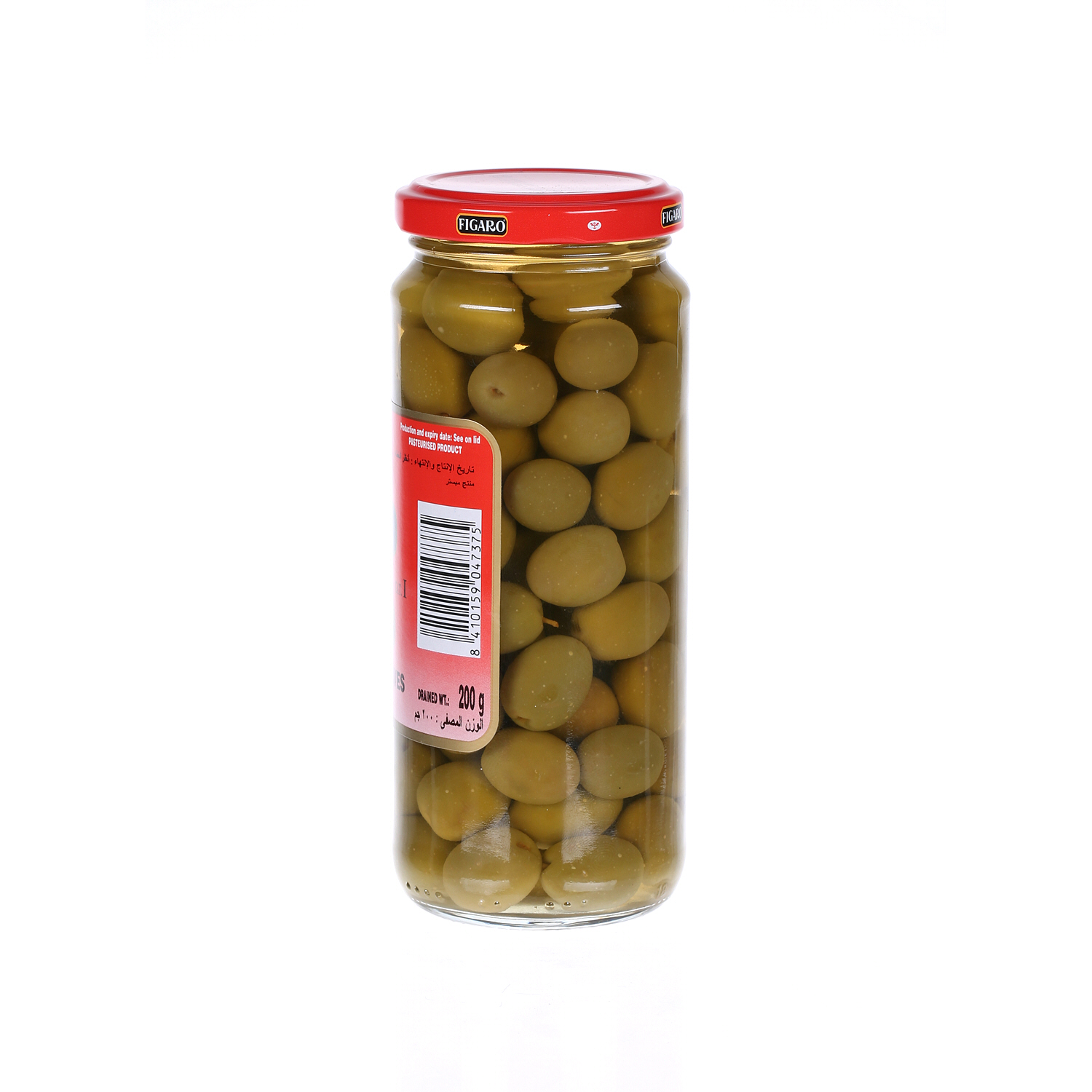 Figaro Plain Green Olives 200 g