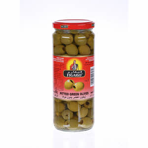 Figaro Pitted Green Olive 454 g