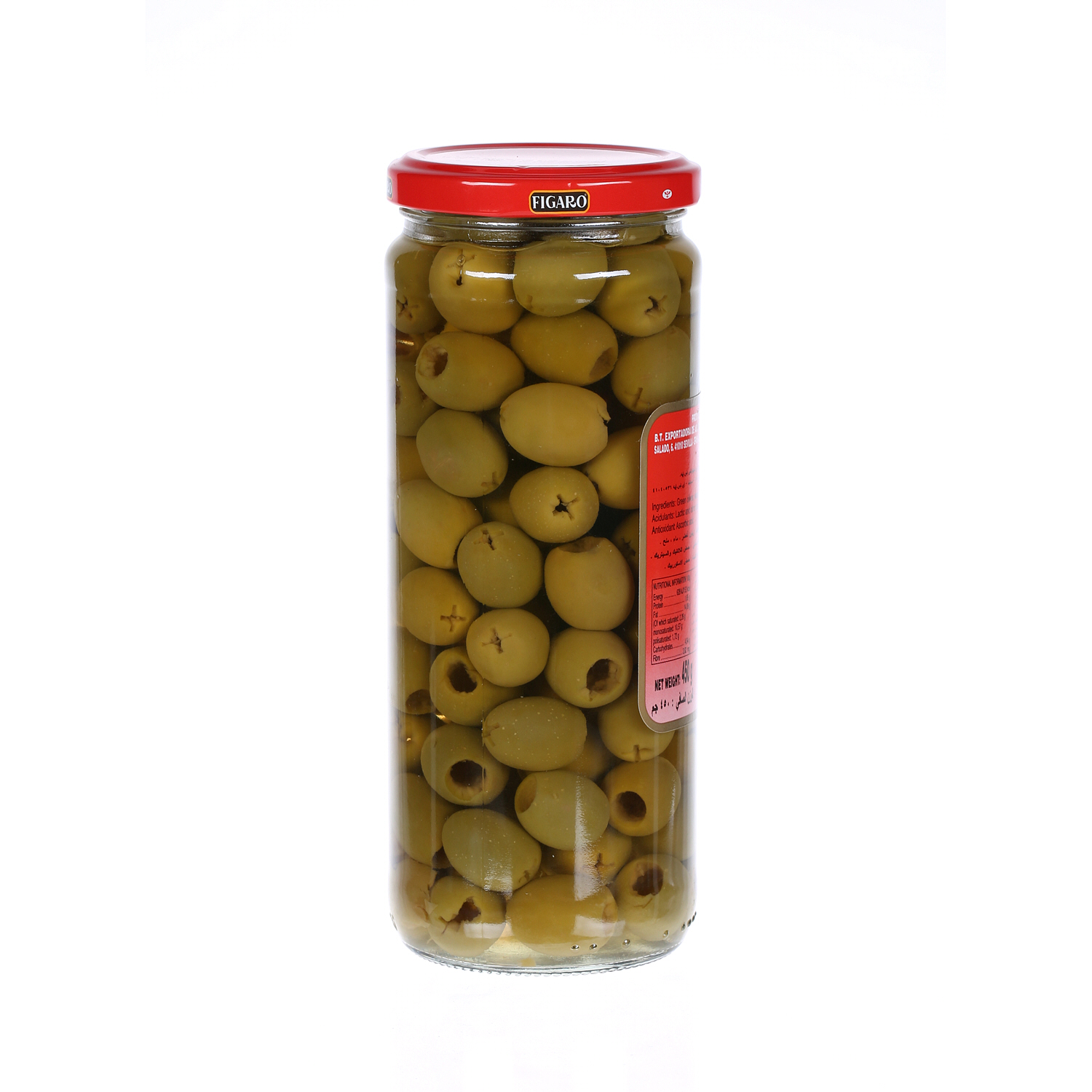 Figaro Pitted Green Olive 454 g