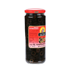 Figaro Slicesd Black Olives 230 g