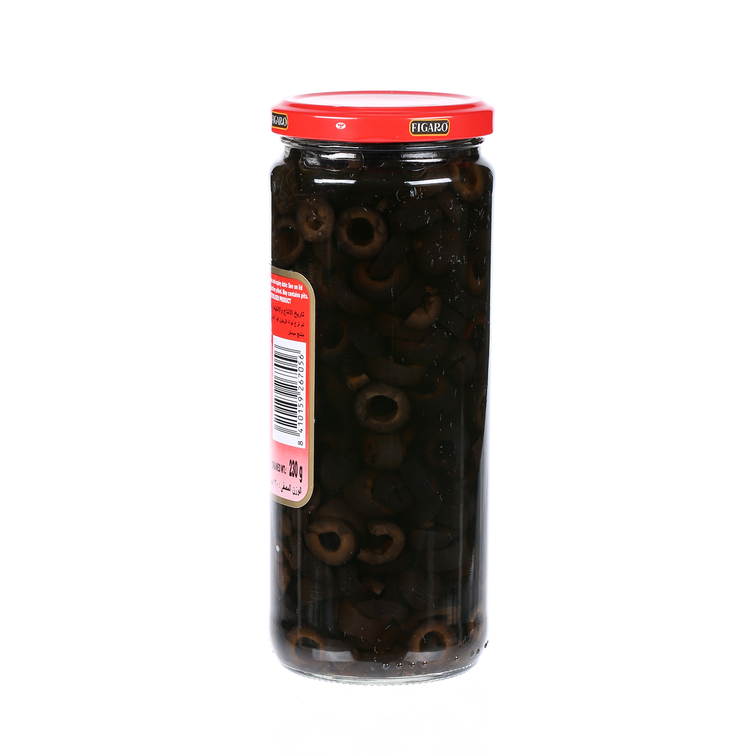 Figaro Slicesd Black Olives 230 g