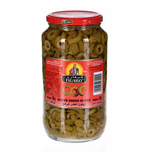 Figaro Sliced Green Olive 480 g