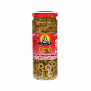 Figaro Slicesd Green Olives 230 g