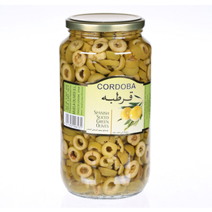 Cordoba Slicesd Green Olives 450 g