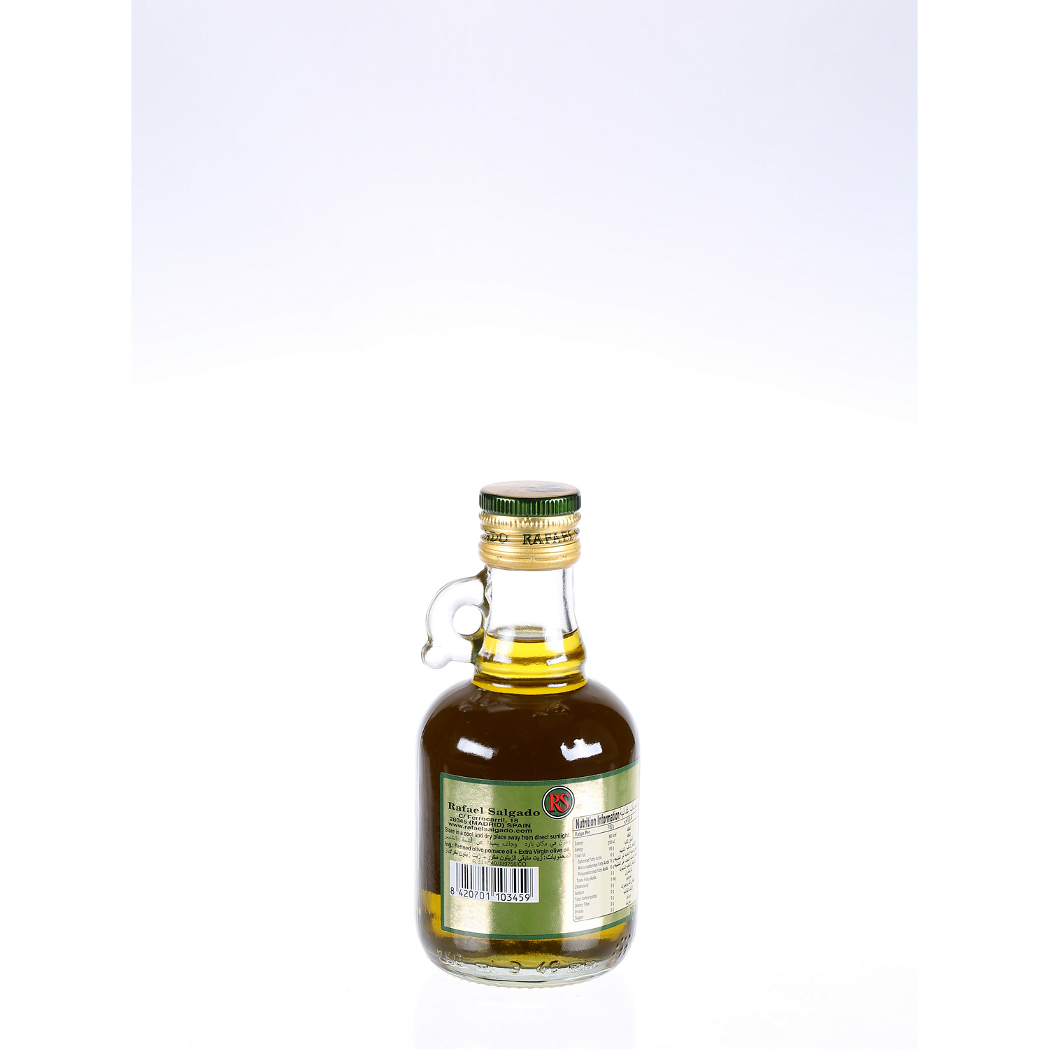 Rafael Salgado Olive Oil Bottle with Handle 250 ml