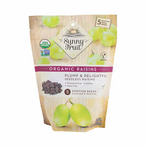 Sunny Fruit Organic Raisins 250gm