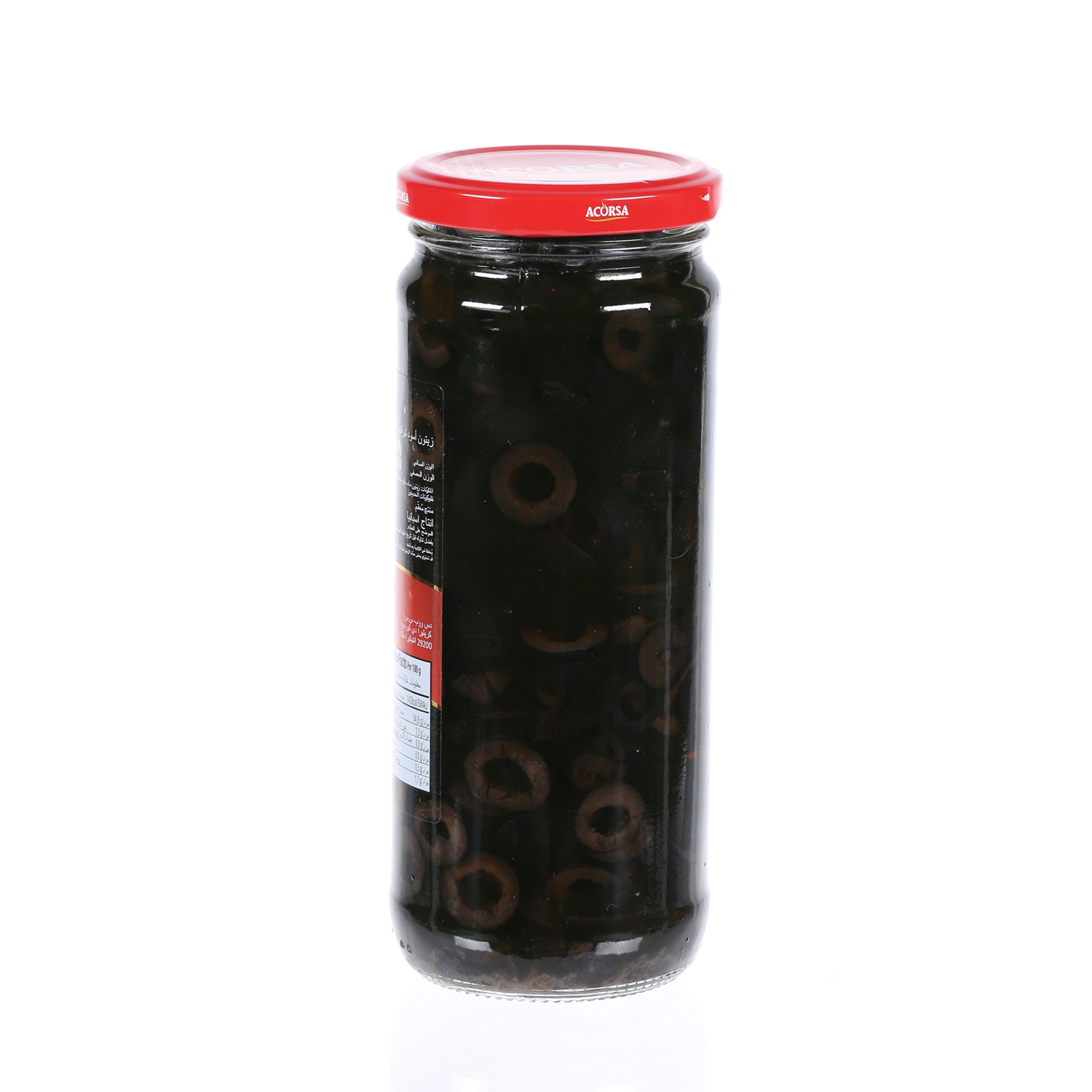 Acorsa Black Olive Sliced 230 g