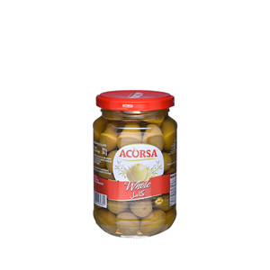 Acorsa Olives Green Whole 350 g