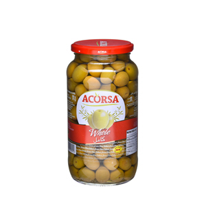 Acorsa Plain Whole Green Olives 950gm