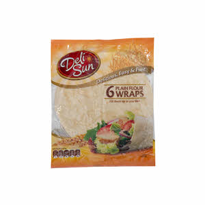 Deli Sun Plain Flour Wrap Tortilla 360 g