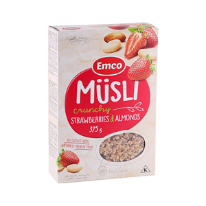 Emco Muesli Strawberry Almonds 375 g