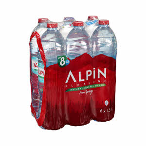 Alpin Natural Spring Water 6 x 1.5 L