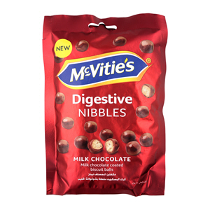 Mcvities Nibbles Milk Chocolate 120 g