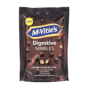 Mcvities Nibbles Dark Chocolate 120 g