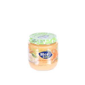 Hero Baby Rice And Chicken 130 g | Sharjah Co-operative Society
