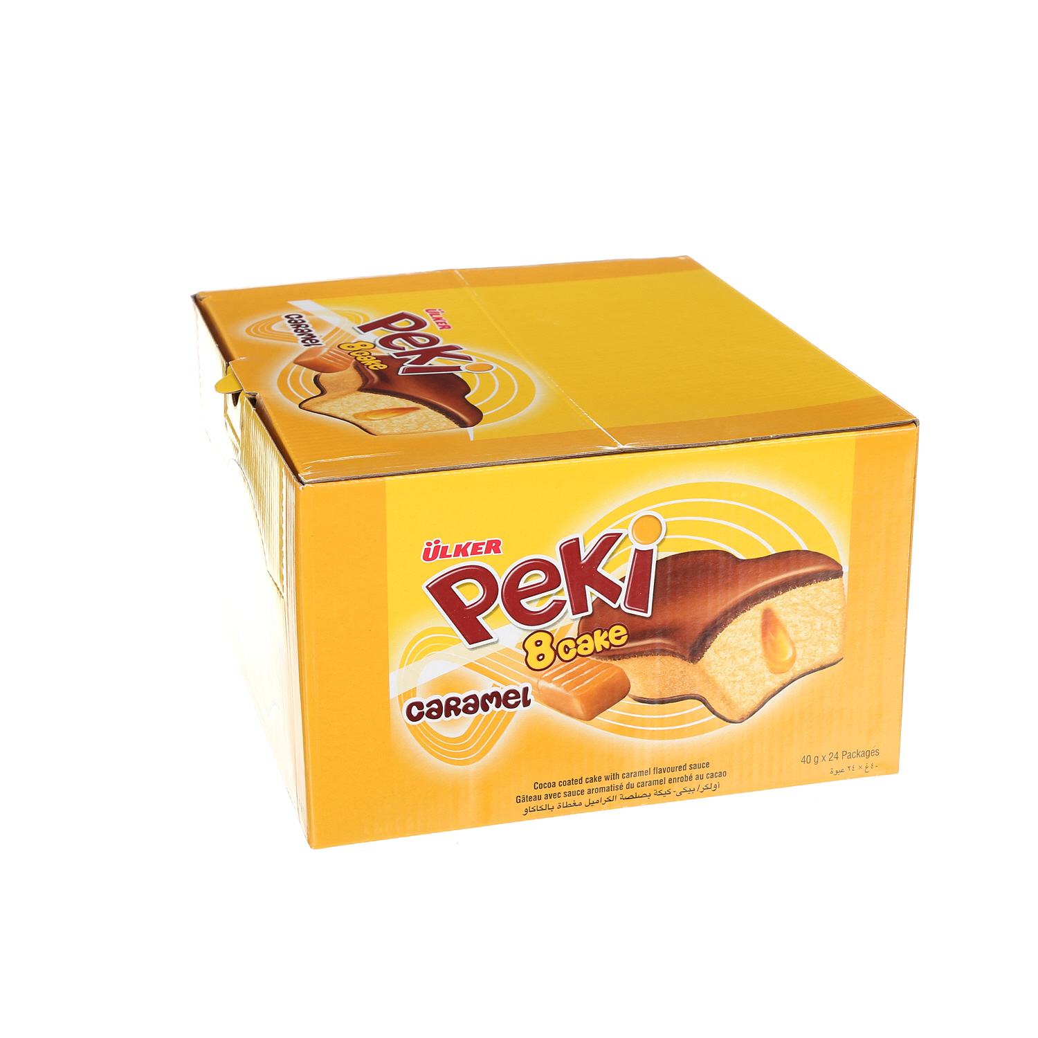 Ulker Peki 8 Caramel Cake 40gm × 24'S