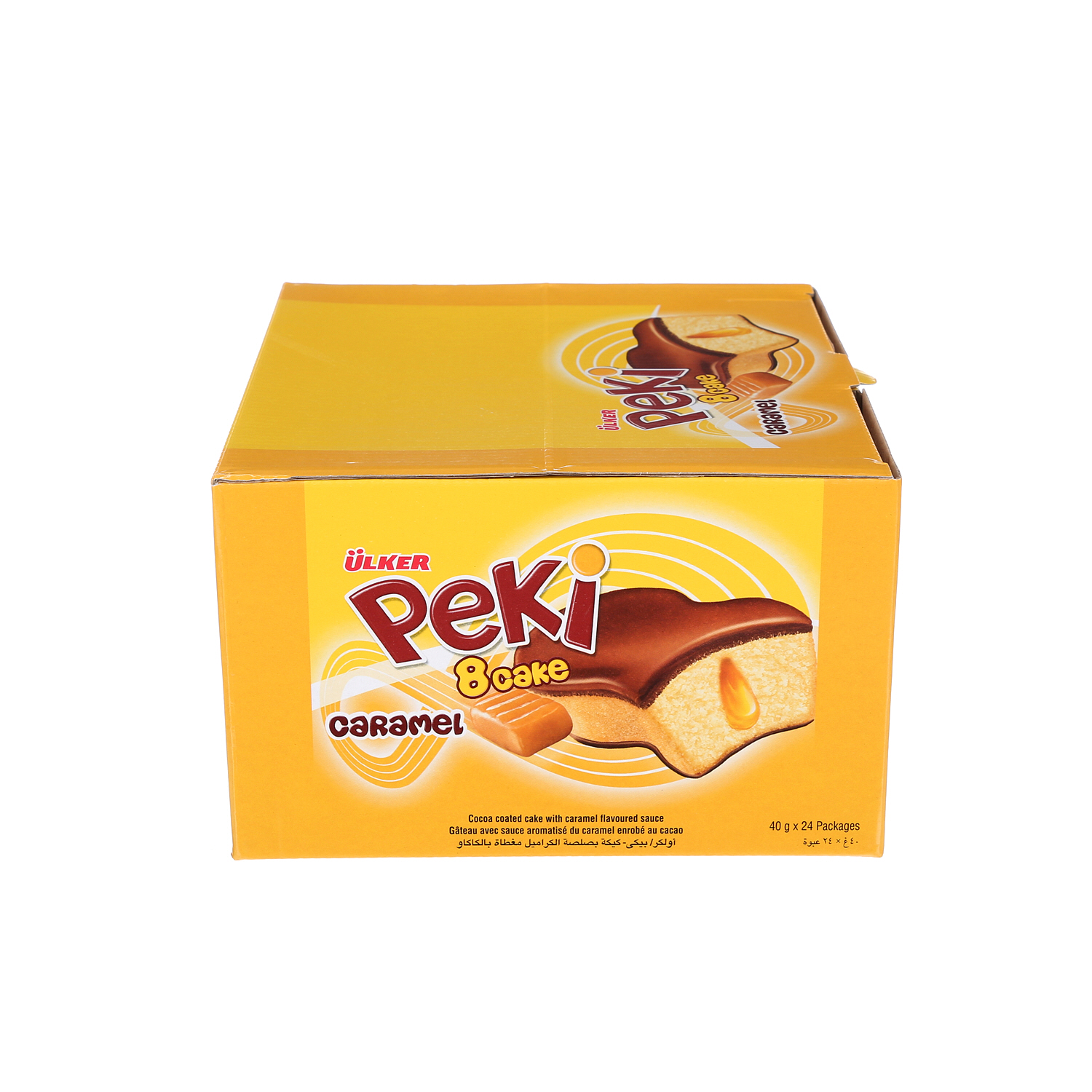 Ulker Peki 8 Caramel Cake 40gm × 24'S