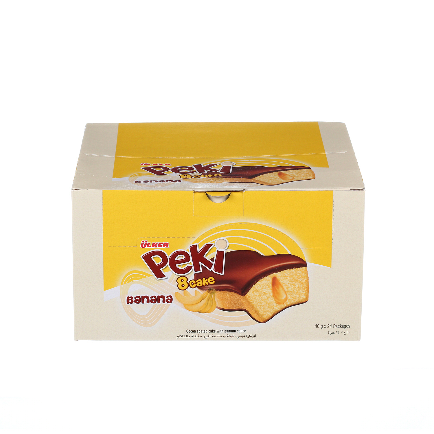 Ulker Peki 8 Banana Cake 40gm × 24'S