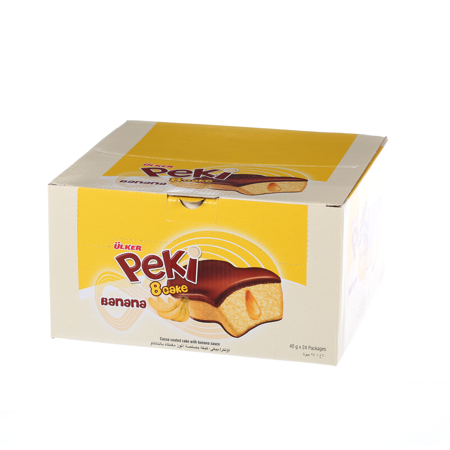 Ulker Peki 8 Banana Cake 40gm × 24'S