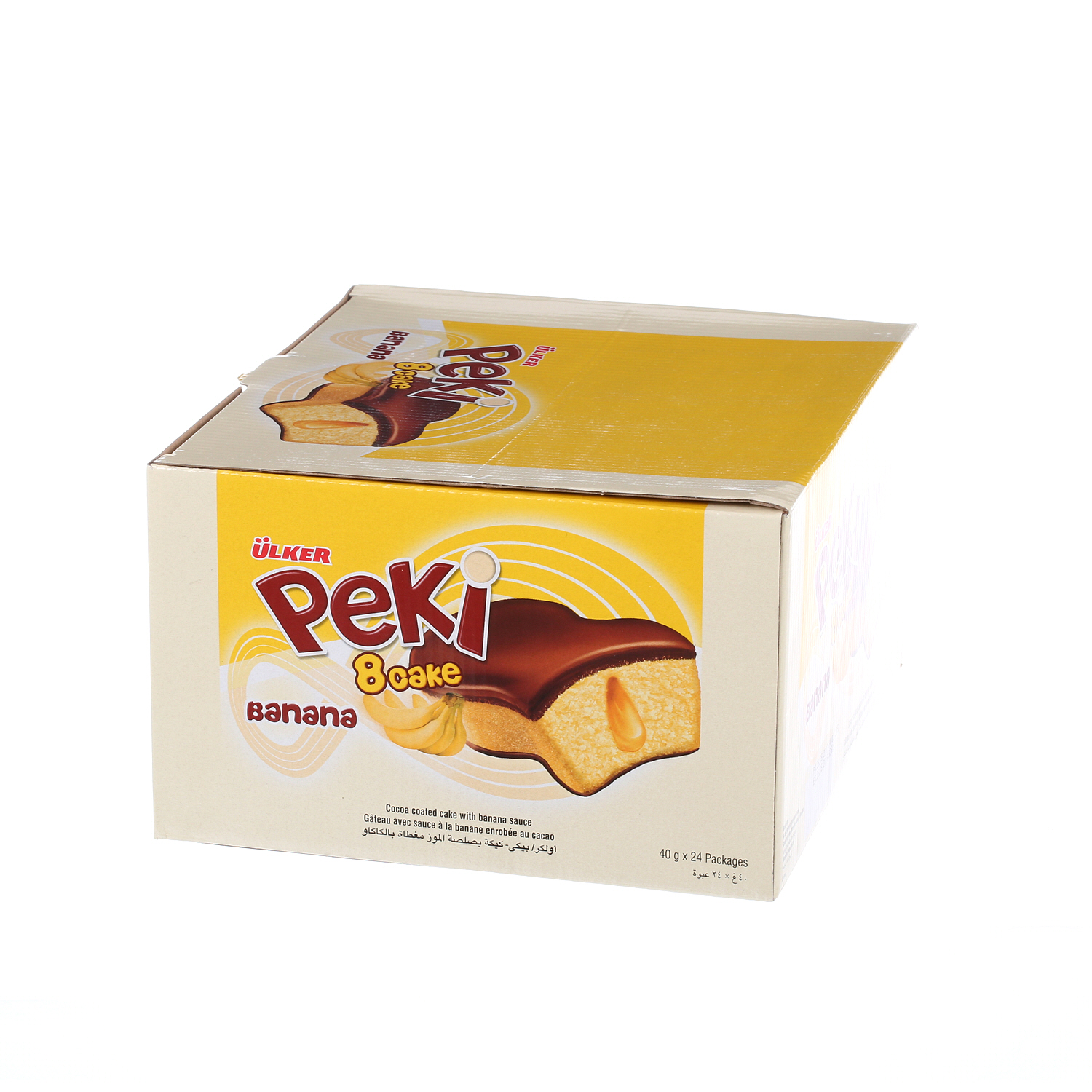 Ulker Peki 8 Banana Cake 40gm × 24'S