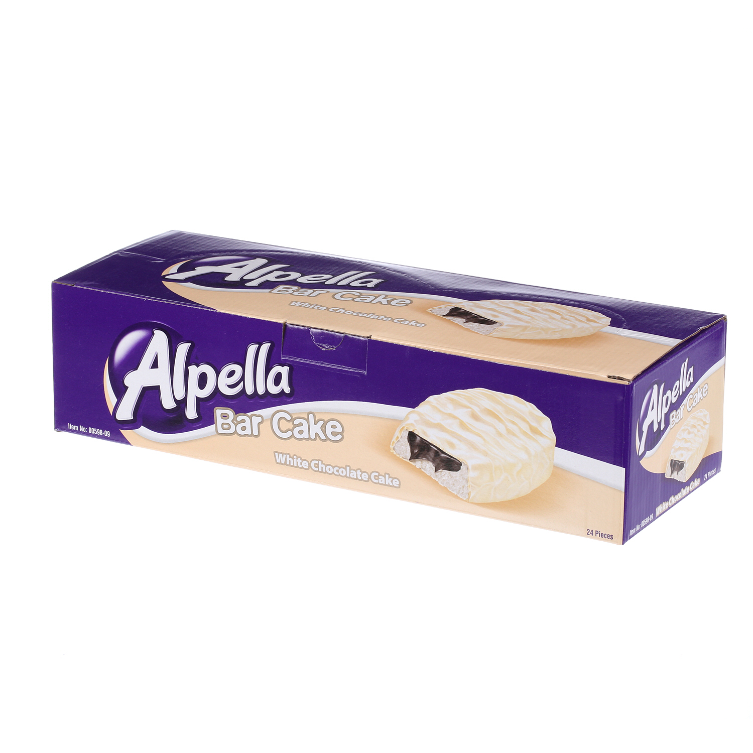 Ulker Alpella White Choco Cake 40gm × 24'S