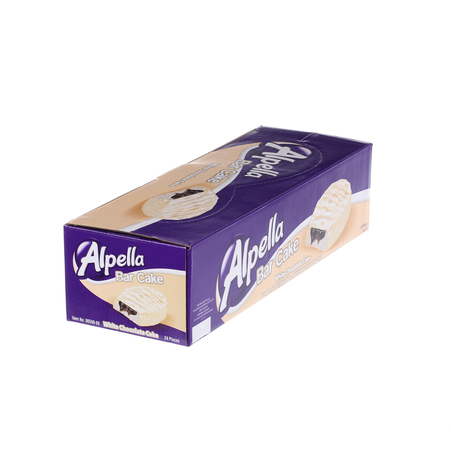 Ulker Alpella White Choco Cake 40gm × 24'S