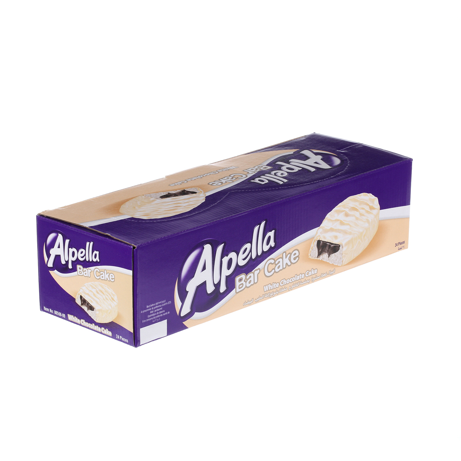 Ulker Alpella White Choco Cake 40gm × 24'S