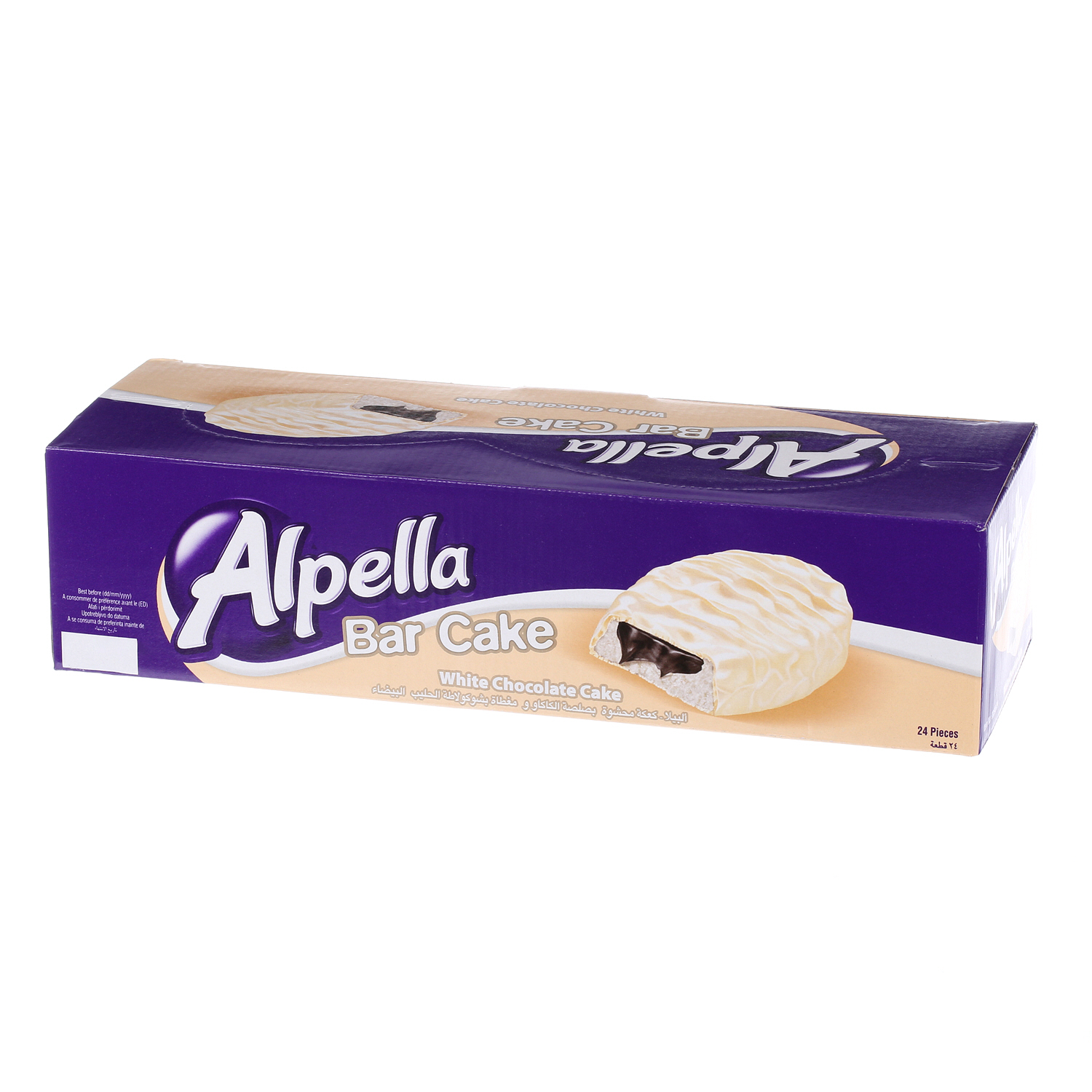 Ulker Alpella White Choco Cake 40gm × 24'S