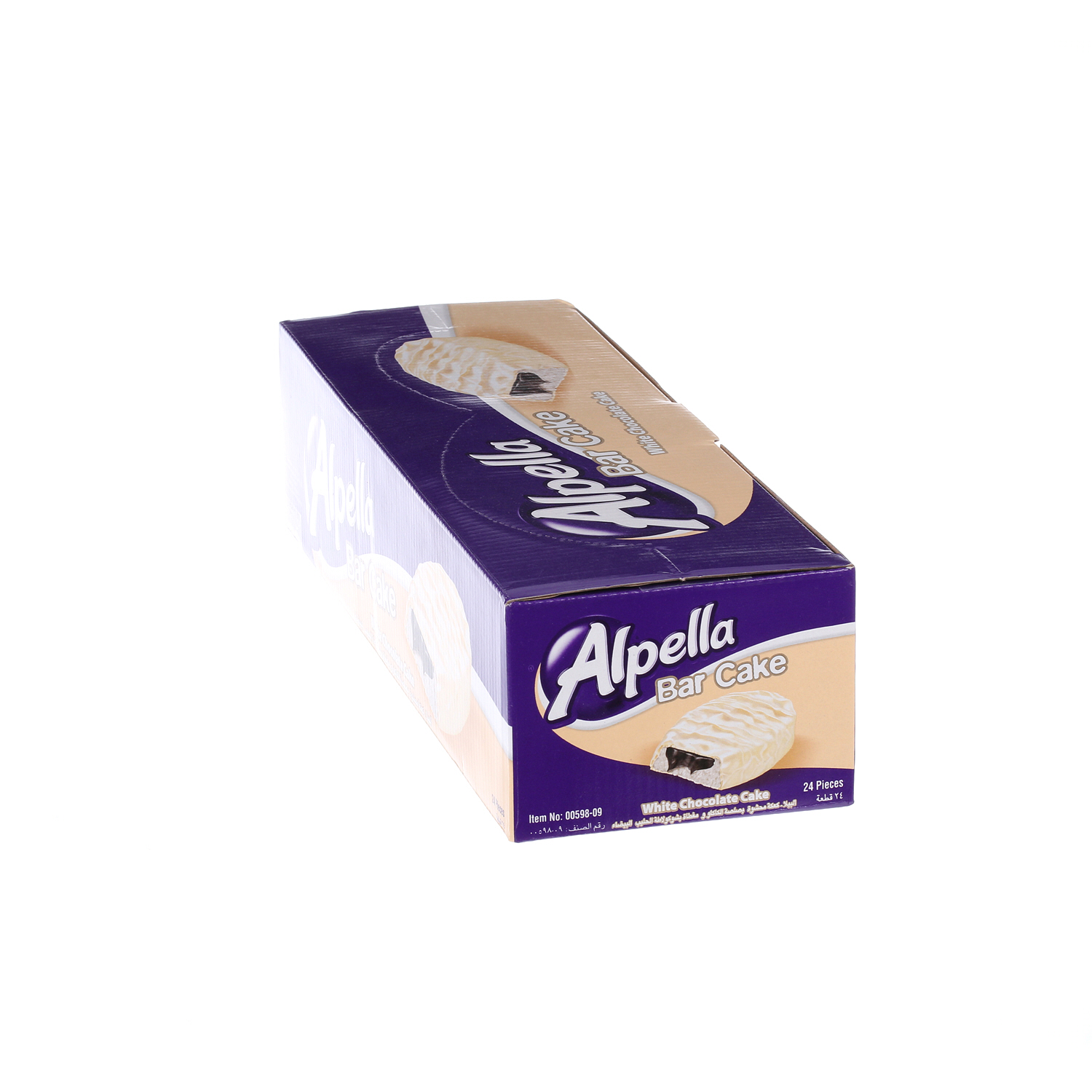 أولكر كيك شوكولاتة بيضاء ألبيلا 40 جرام × 24 قطعة