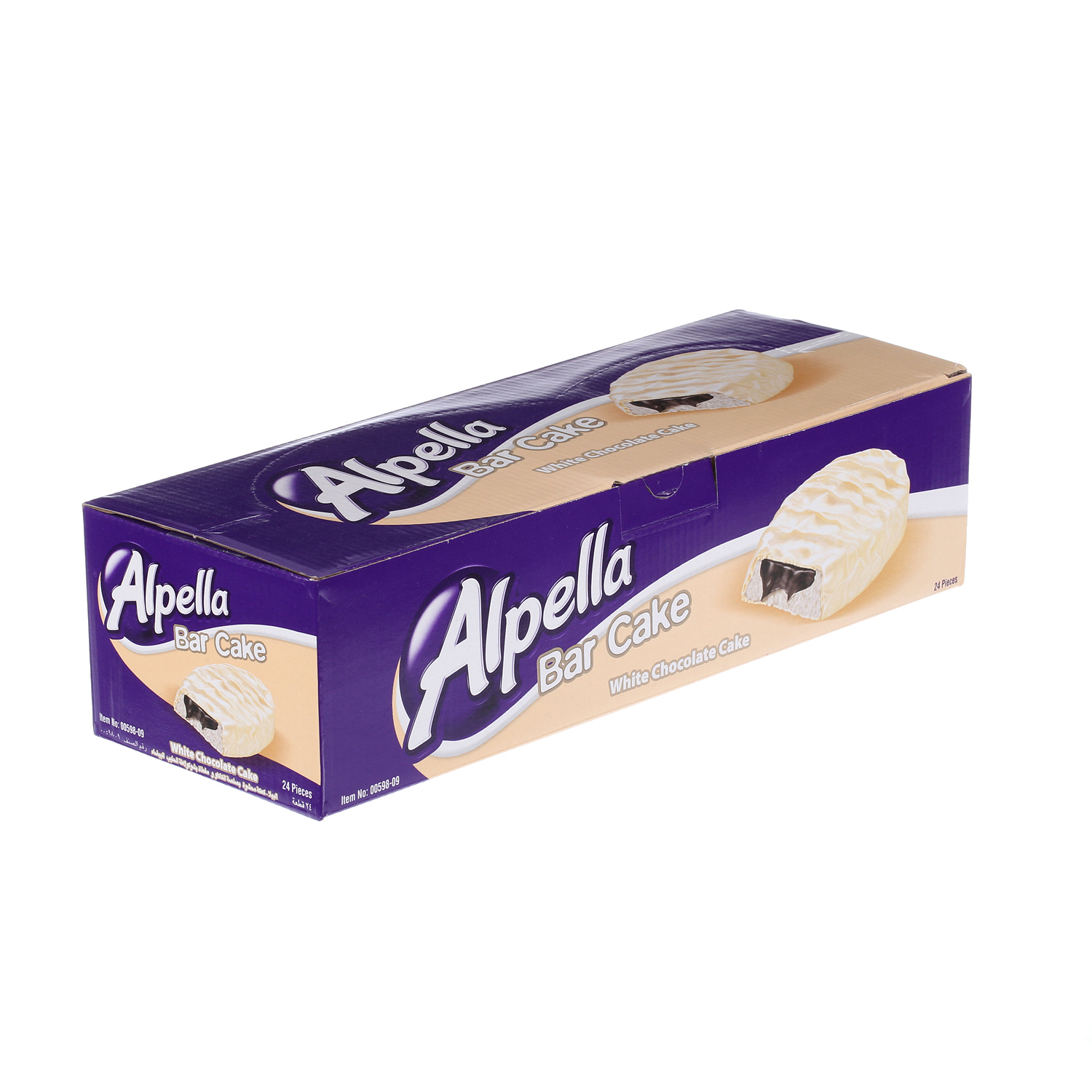 Ulker Alpella White Choco Cake 40gm × 24'S