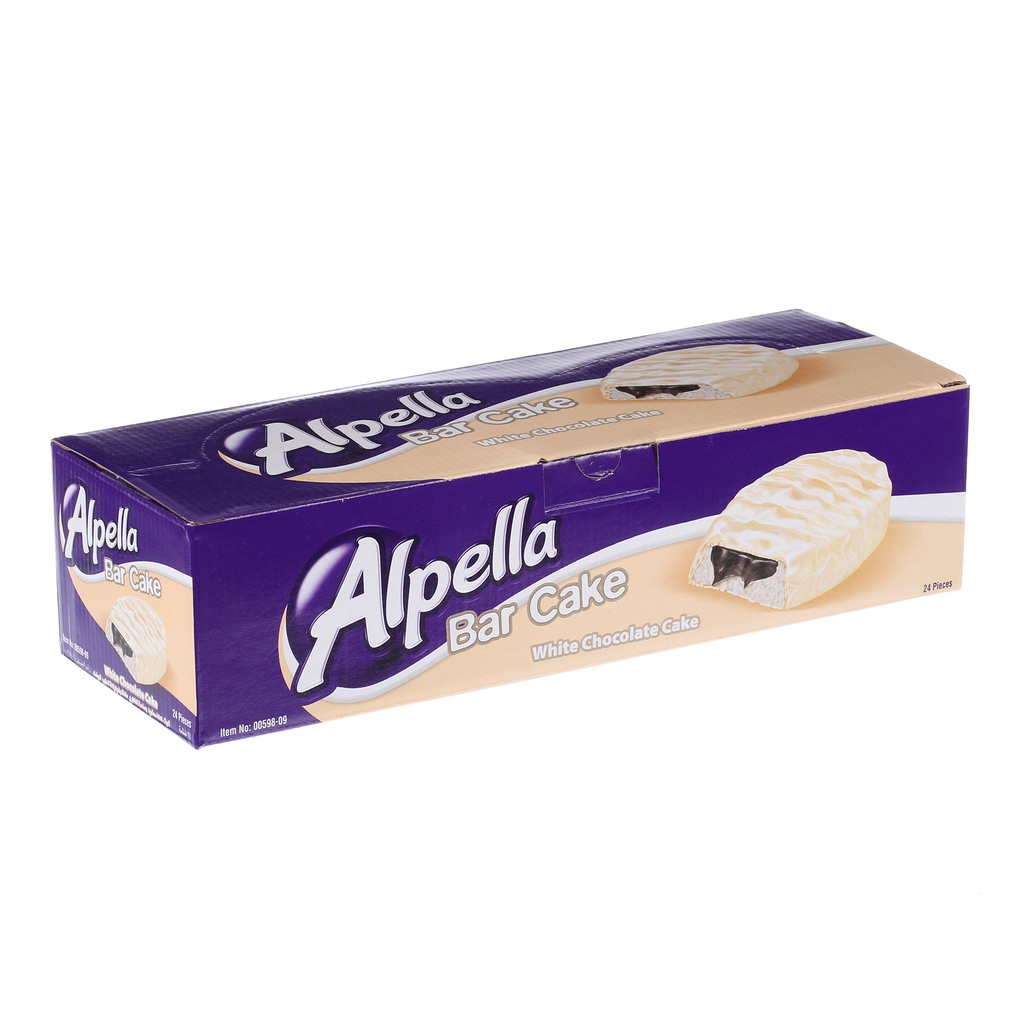 Ulker Alpella White Choco Cake 40gm × 24'S