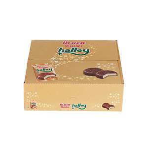 Ulker Halley Chocolate Biscuit Sandwich 26gm × 24'S