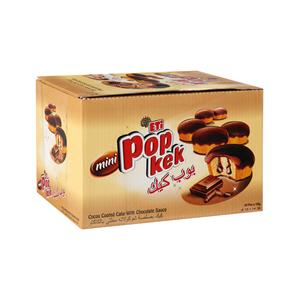 Eti Popkek Mini Cocoa Coated Chocolate, 24 x 18 g