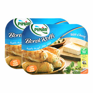 Pinar Frozen Borek Rolls with Cheese 500 g x 2 Pieces