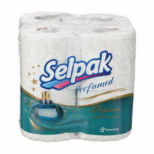 Selpak Perfumed Bathroom Spa Ocean Breeze 8PCS