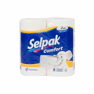 Selpak Toilet Paper Comfort 4 Rolls