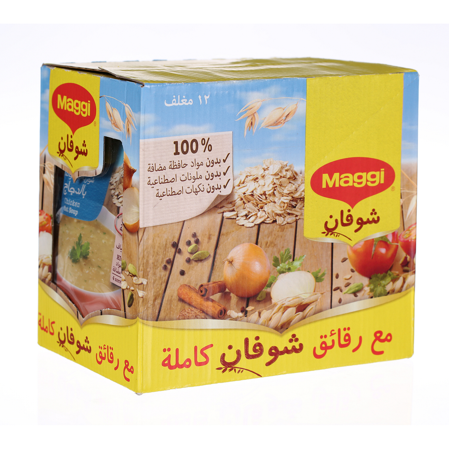 Maggi Oat Chicken Soup 70 g × 12 Pack