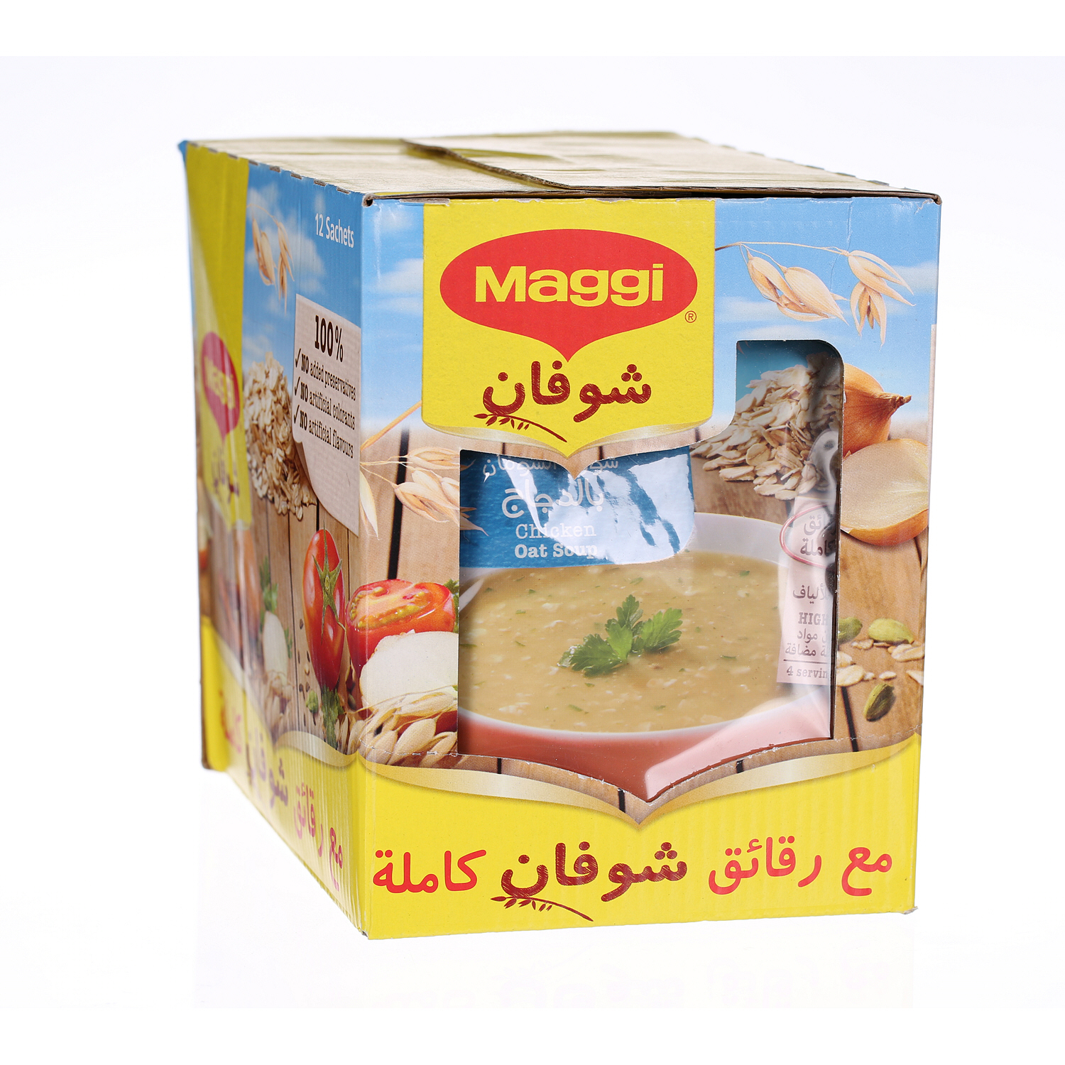 Maggi Oat Chicken Soup 70 g × 12 Pack