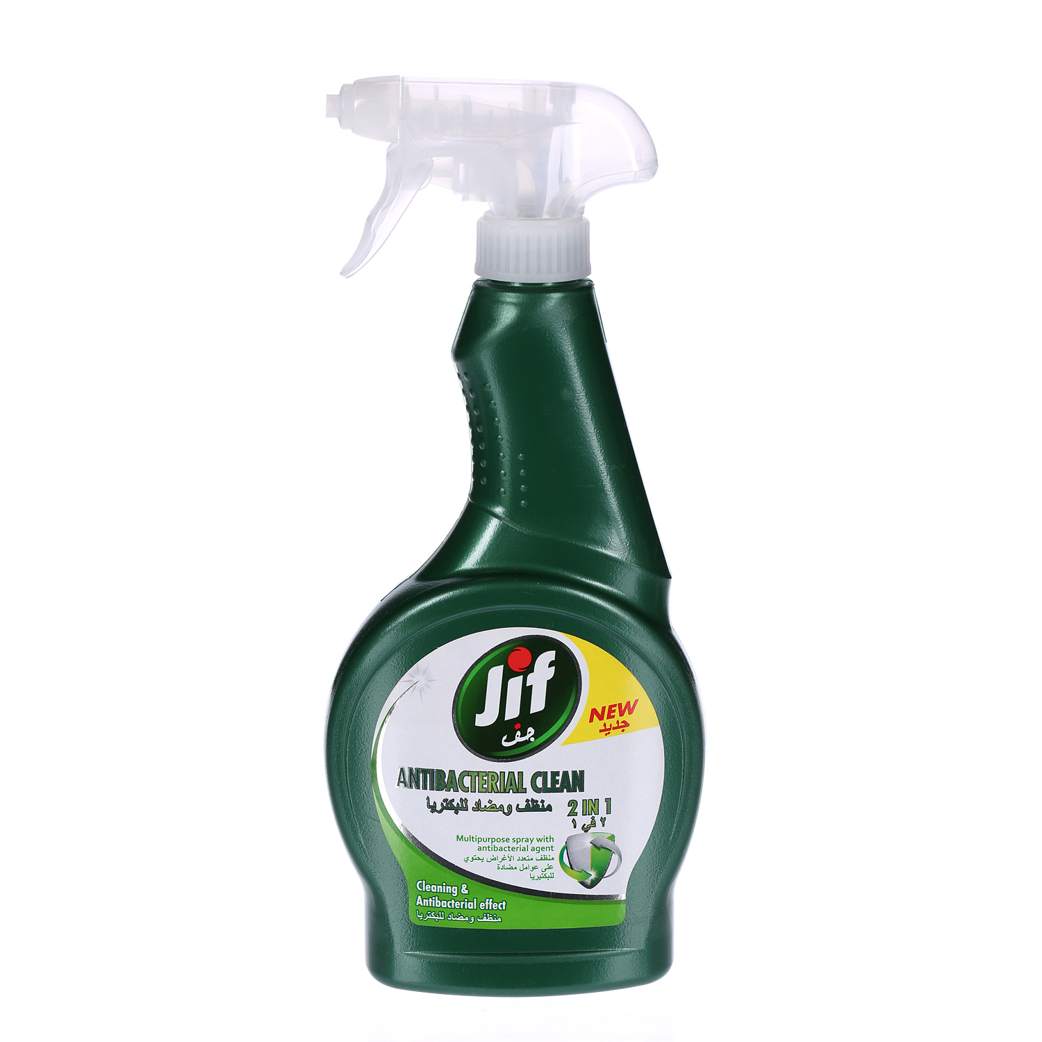 Jif 2In1 Multi-Purpose Spray With Cleaning & Antibacterial Effect Antibacterial Clean 500 ml