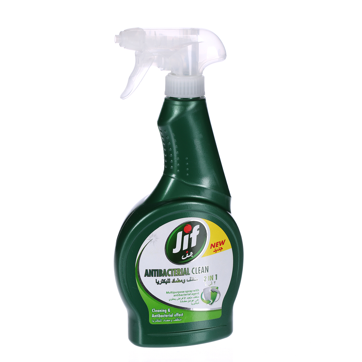 Jif 2In1 Multi-Purpose Spray With Cleaning & Antibacterial Effect Antibacterial Clean 500 ml
