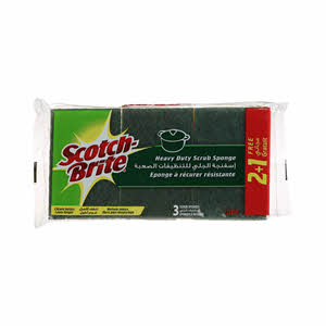 3M Triple Heavy Duty Scrub Sponge