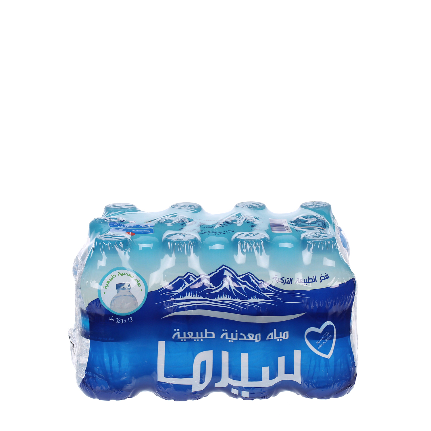 Sirma Natural Spring Water 330 ml × 12 Pack