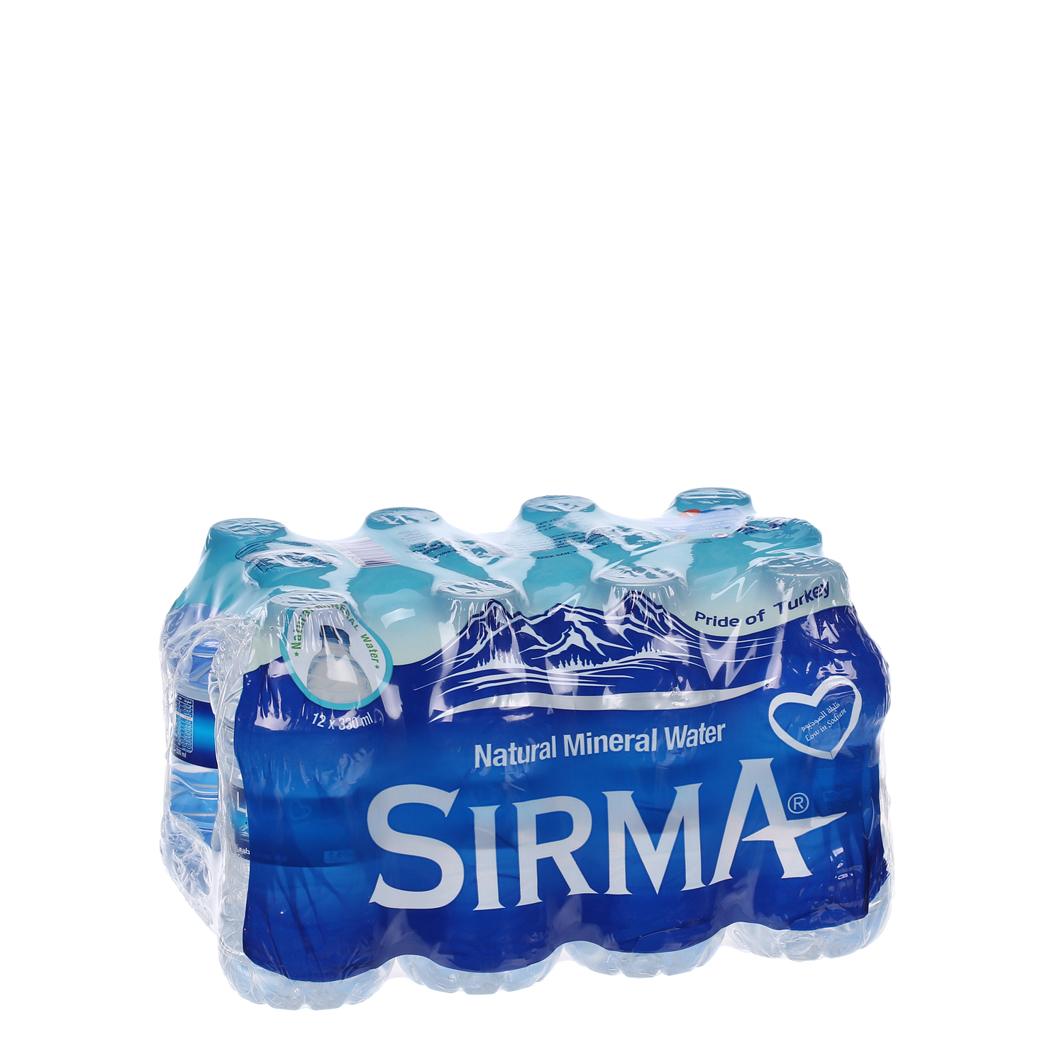 Sirma Natural Spring Water 330 ml × 12 Pack