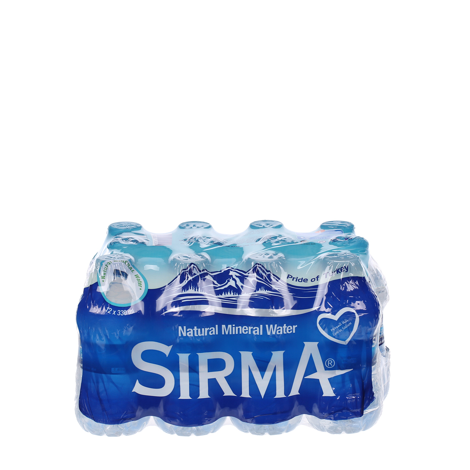 Sirma Natural Spring Water 330 ml × 12 Pack