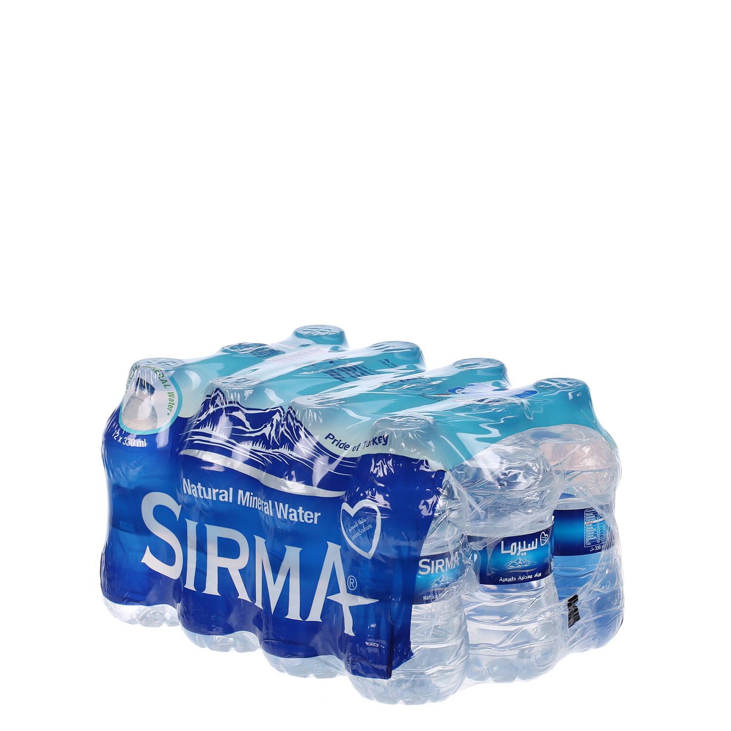 Sirma Natural Spring Water 330 ml × 12 Pack