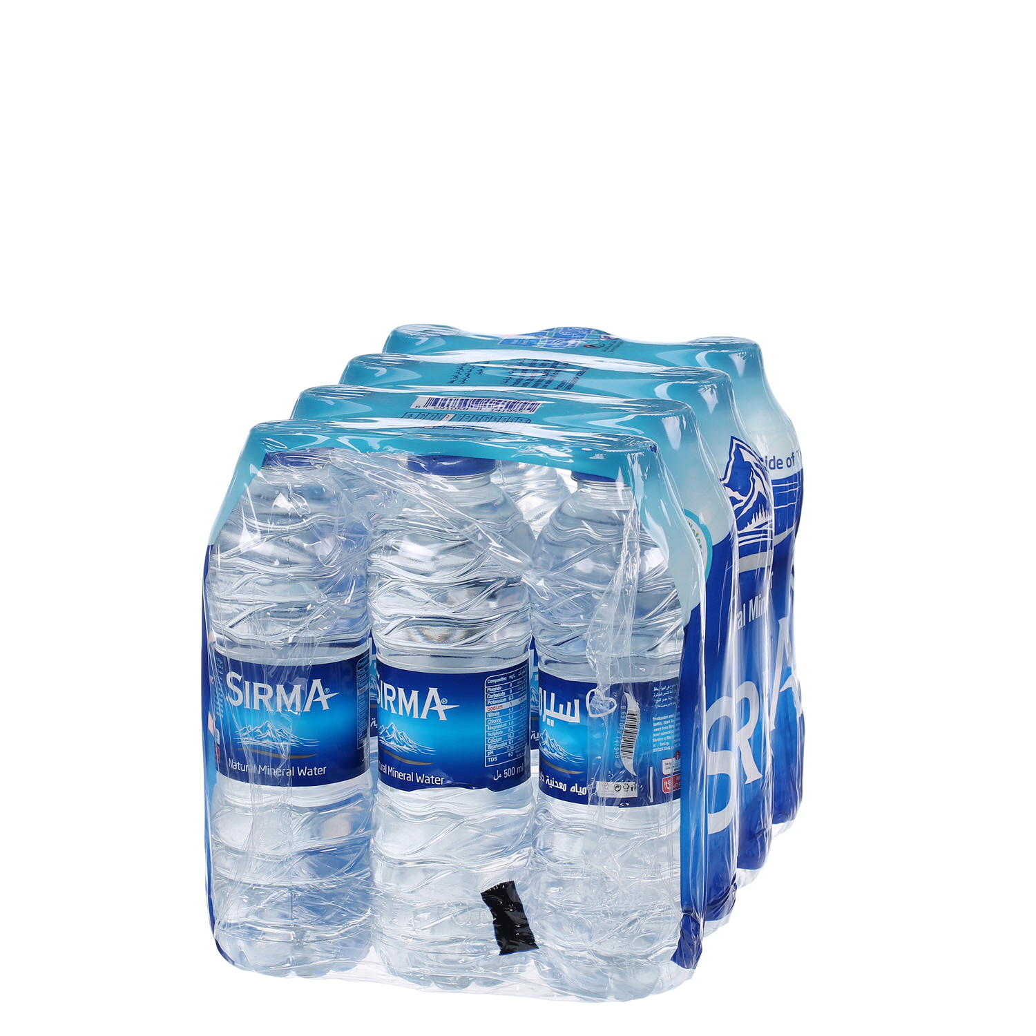 Sirma Natural Spring Water 500 ml × 12 Pack