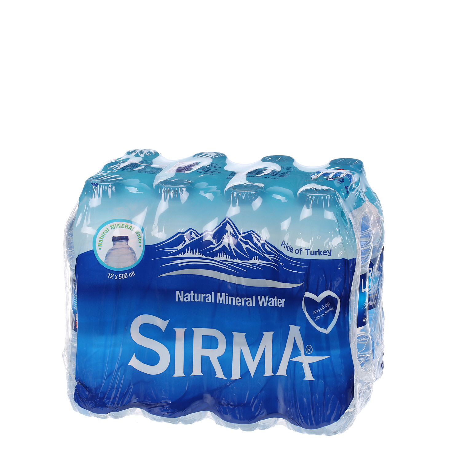 Sirma Natural Spring Water 500 ml × 12 Pack