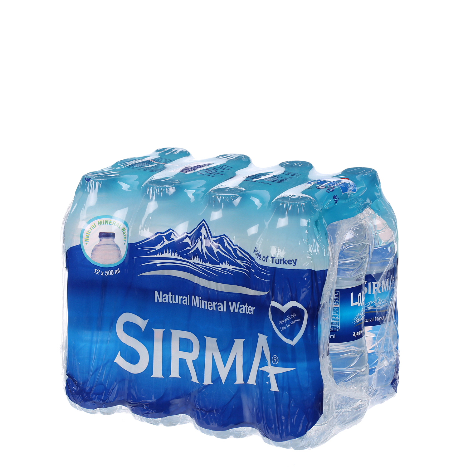 Sirma Natural Spring Water 500 ml × 12 Pack