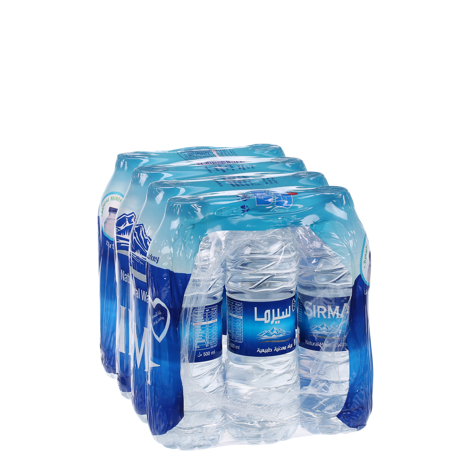 Sirma Natural Spring Water 500 ml × 12 Pack