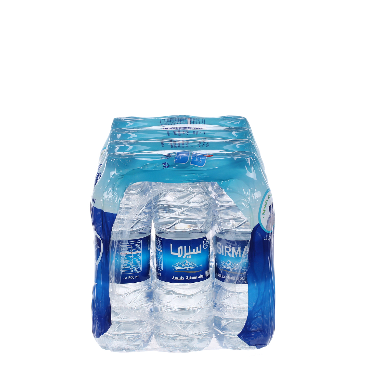 Sirma Natural Spring Water 500 ml × 12 Pack